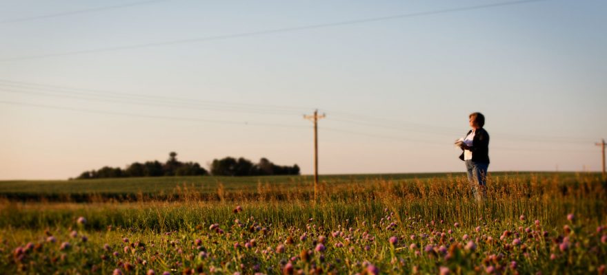 Iowa soybean farmer