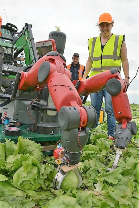 robotic harvester for farmers