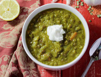dry peas and lentils